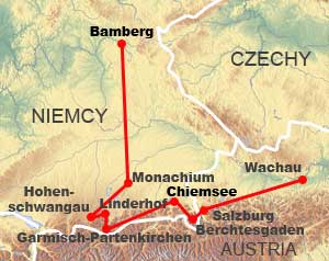 wycieczka objazdowa niemcy bawaria