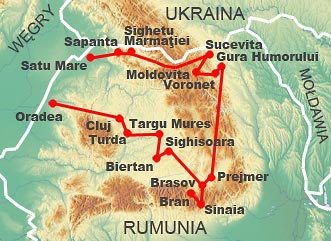 wycieczka objazdowa rumunia transylwania bukowina